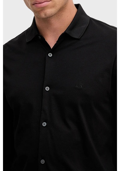 Armani Exchange Erkek Gömlek Xm001370 Af10364 Uc001 Siyah SİYAH