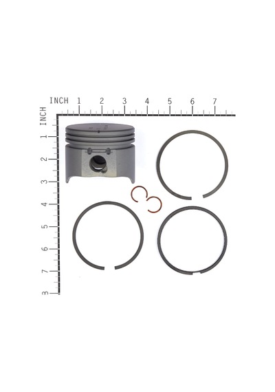 Briggs & Stratton Piston Komple Std 499907 Piston Segman Takımı
