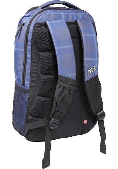 Sol - Crosshatch Unisex Sırt Çantası Mavı/sıyah