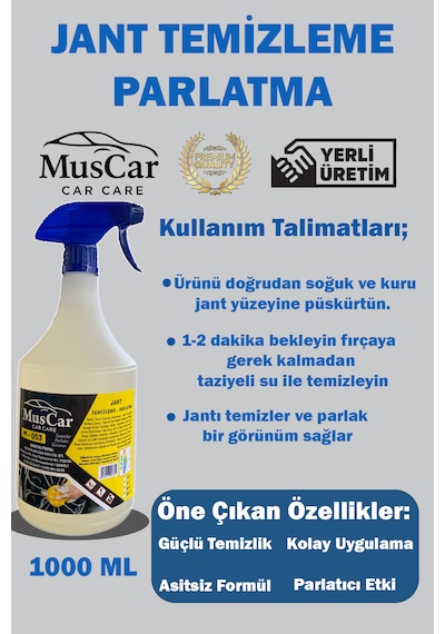 Jant Temizleme - Parlatma