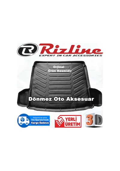 Citroen C5 3D Bagaj Havuzu Paspası 2008 Sonrası Rizline N11.2852