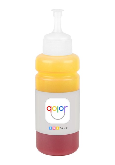 Qolor Epson 664 İçin Sarı Yazıcı Mürekkebi - 100 Ml