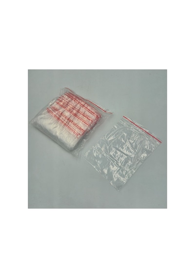 Kırmızı Şeritli Kilitli Torba 13x16 Cm 2400 Adet 4 Kutu - Gıda Uyumlu, Dayanıklı Ve Kullanışlı - 687106440