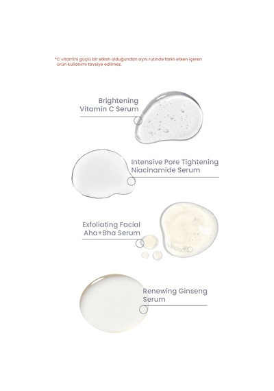 Cosmogenesis Labs Aydınlatıcı ve Bariyer Güçlendirici Temel Serum Seti