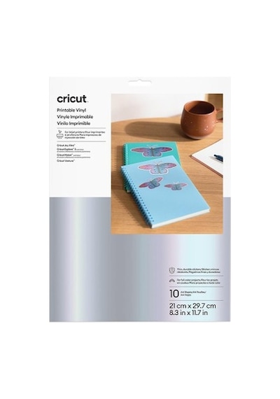 Cricut 2011882 Yazdırılabilir Vinil 21x29.7cm 10 Sayfa