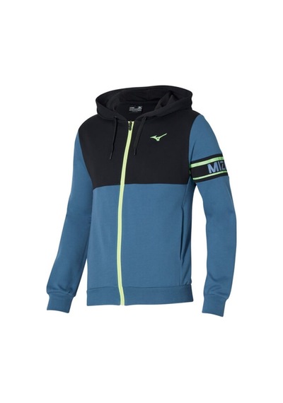 Mizuno Mızuno Sweat Jacket Erkek Sweatshirt Mavi