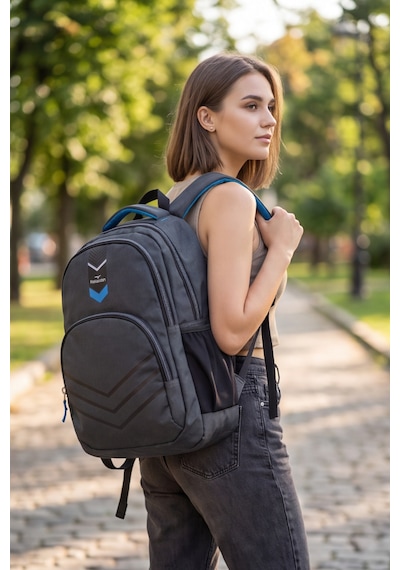 Laptop Bölmeli 3 Gözlü Ergonomik Okul Ve Günlük Kullanıma Uygun Ortaokul Lise Üniversite Antrasi... Siyah - Gri Laptop Bölmeli 3 Gözlü Ergonomik Okul Ve Günlük Kullanıma Uygun Ortaokul Lise Üniversite Antrasi... Siyah - Gri