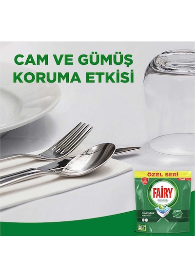 Fairy Hepsi Bir Arada 90 Yıkama Bulaşık Makinesi Deterjanı Kapsülü Özel Seri