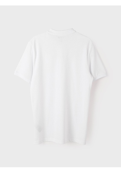 Lcwaıkıkı Classic Beyaz Polo Yaka Kısa Kollu Pike Erkek Tişört