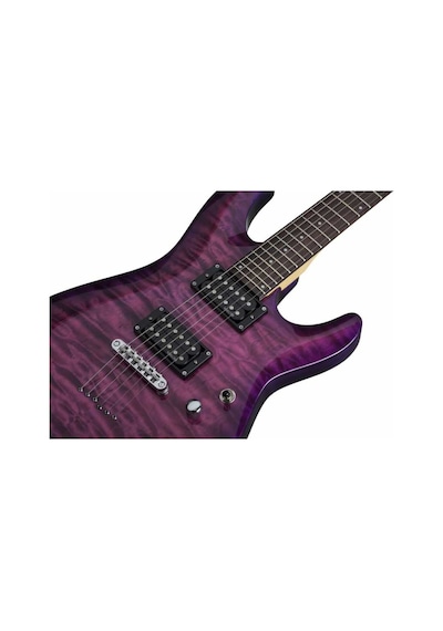 Schecter C-6 Plus Elektro Gitar (Electric Magenta)
