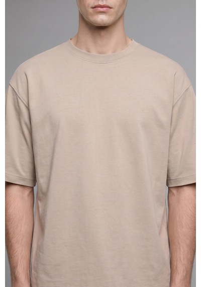 Defacto Loose Fit Bisiklet Yaka Düşük Omuzlu Kısa Kollu Basic Tişört I3685ax26augr541 Gri-gr541 Defacto Loose Fit Bisiklet Yaka Düşük Omuzlu Kısa Kollu Basic Tişört I3685ax26augr541 Gri-gr541