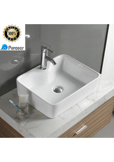 Puroser Finike Tezgah Üstü Çanak Lavabo