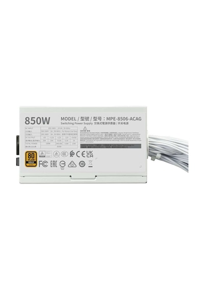 Cooler Master Mwe Gold V3 850 Mpe-8506-acag-g 850w Atx 3.1 Pcı-e Akak92col0020