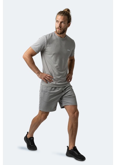 Slazenger Hıjack I Erkek Gri Tişört