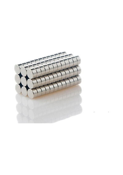 Dünya Magnet 50 Adet 8 X 4 Mm Yuvarlak Güçlü Neodyum Mıknatıs Çap 8 Mm Kalınlık 4 Mm