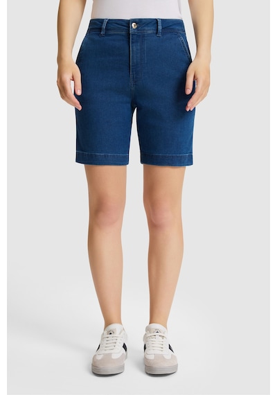U.S. Polo Assn. Kadın Mavi Jean Şort 50323900-dn0022 Mıd Blue