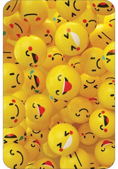 Sarı Smiley Banyo Halısı Klozet Takımı Paspas Seti Bs296