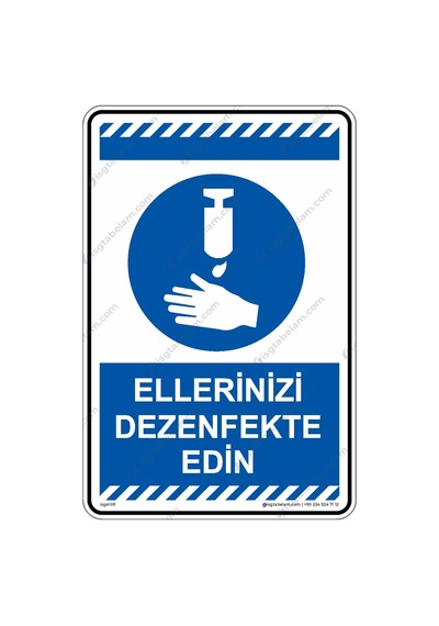 Ellerinizi Dezenfekte Ediniz (546953903)