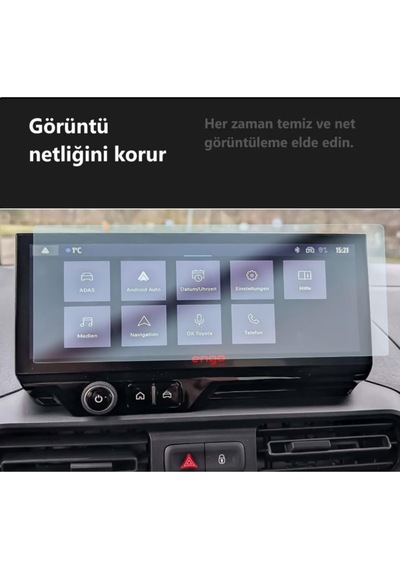 Toyota Proace City 10 İnç Ekran Koruyucu Multimedya Nano ' Sadece Ekran Koruyucu