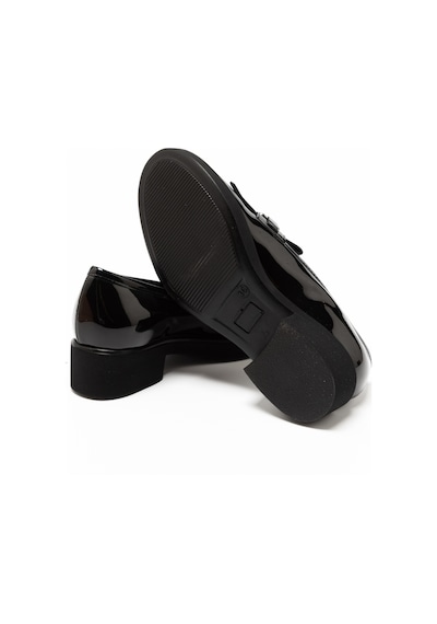 Vernice Nero Oxford Klasik Kadın 844003mk Donna Serena 4003mk Vernıce Nera Siyah