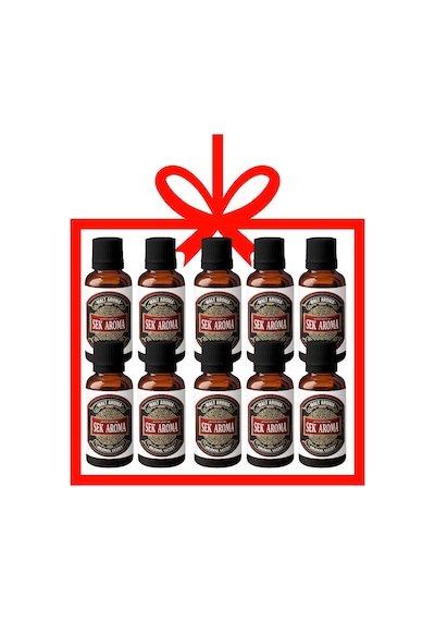 Sek Aroma Red Hazır Karışım Malt Kiti - Red Malt Aroması 10 x 50 ML
