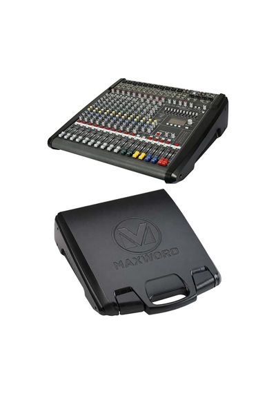 Maxword Cms-1000-3 Mixer 10 Kanal Analog Kompakt Power Mikser