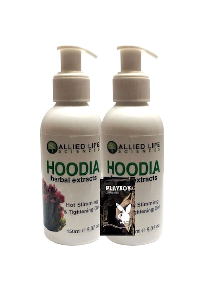 Allied 2 Adet Life Sciences Hoodiaherbal Extracts Hot Slimming & Tight Gel A-372 150 Ml + 1 Adet Jel Hediye
