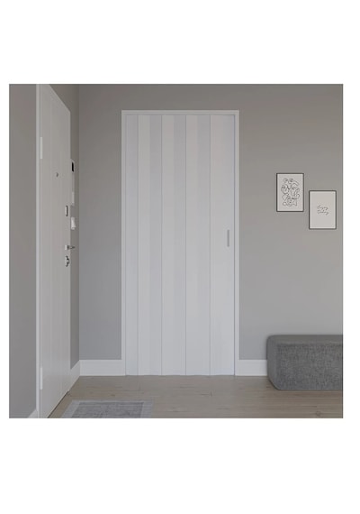 Katlanır Akordiyon Kapı Beyaz 82x203 Cm Ölçülerinde