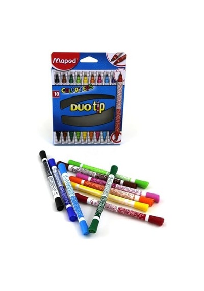 849010 Color Peps Duo 10 Renk Keçeli Kalem