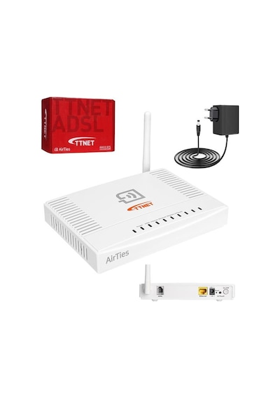 Ttnet Aırtıes Rt-206v4 Kablosuz Modem Router 1 Port 150 Mbps Adsl2