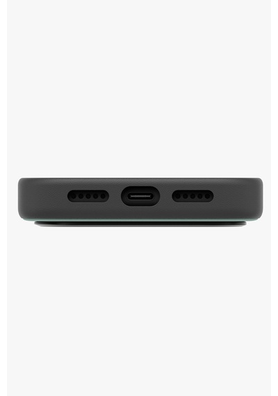 Apple iPhone Uyumlu 18 Pro Kılıf Lyden Ds Çift Tonlu Vegan Deri Magsafe Özel Tasarım Koruyucu Şık Kapak Yeşil