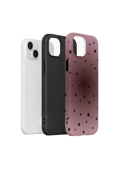 Velvoria Valestra Rose Star Dust Apple iPhone Uyumlu 15 Darbe Korumalı Kılıf Valestra Select - Rose Star Dust
