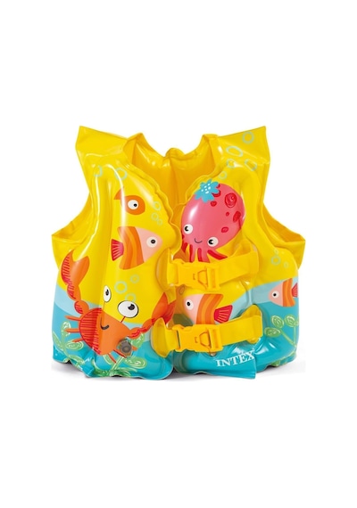 Deniz Yeleği - Şişme Can Yeleği - Yüzme Can Yeleği - Swim Vest - Şişme Cankurtaran Yelek 41x30 Cm.