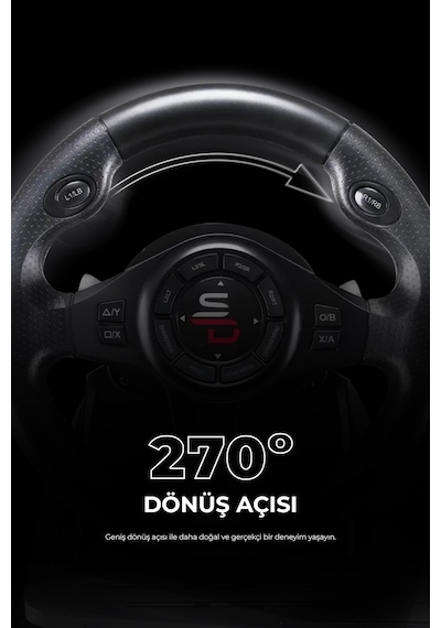 Subsonic Gs-550 Ps3/ps4/pc/xboxone/xbox360 Direksiyon Seti