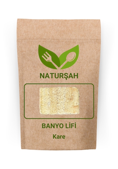 Naturşah Doğal Kabak Banyo Lifi Kare