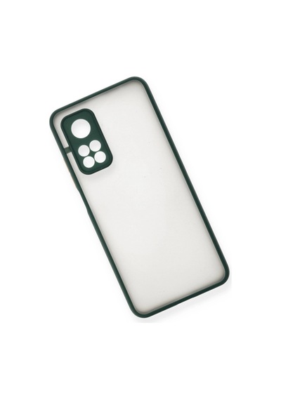 Xiaomi Mi 10t Kılıf Montreal Silikon Kapak Yeşil