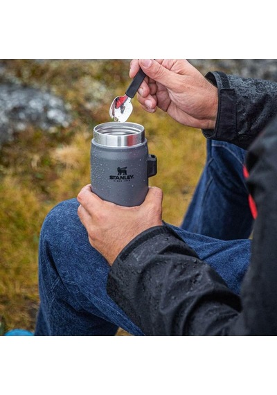 Stanley Classic Legendary Yemek Termosu, Mavi Hammertone Lake , Çok Renkli