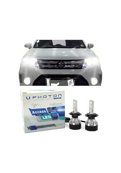 Suzuki Vitara Led Xenon Kısa Far Ampulü H11 Access Yeni Seri Beyaz 2015-2021