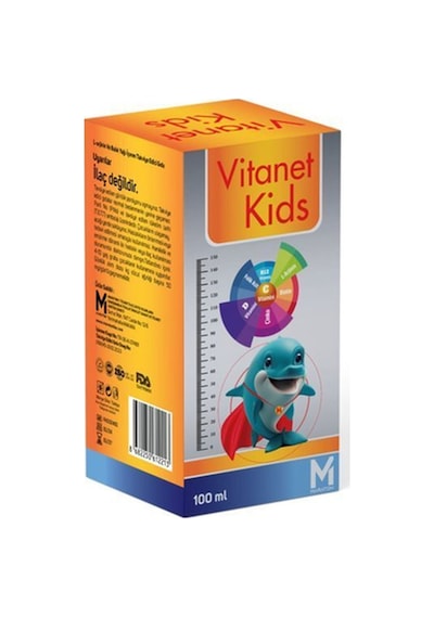 Vitanet Kids Balık Yağı Multivitamin Şurup 100 ML