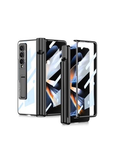 Galaxy Z Fold 4 Kilif Zore Kipta Standli Kalem Bölmeli Kilif 562604554