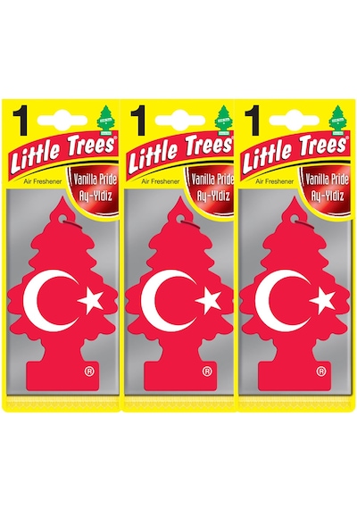 Little Trees Oto Kokusu 3'Lü Ay-Yıldız