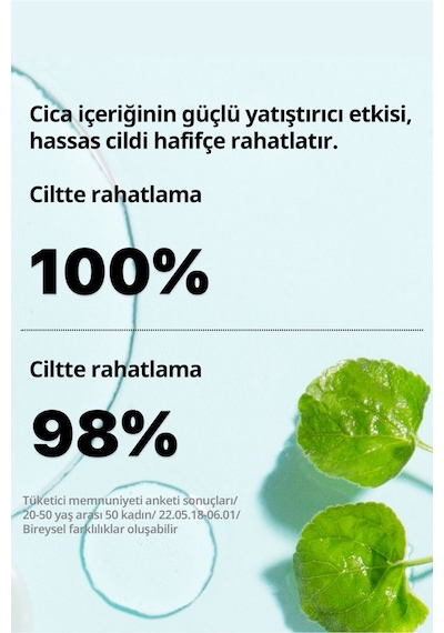 Frankly %80 Cica İçeren Hassas Ciltler İçin Yatıştırıcı Ve Nemlendirici Tonik 260 ML