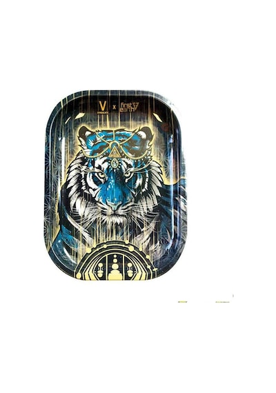 Metal Tepsi Tiger 18X14 Cm