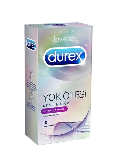 Durex Yok Ötesi Ultra Kaygan 10 Adet