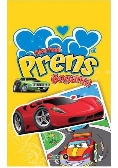 4E Prens Boyama Kitabı Stickerli 16 Syf Çocuq