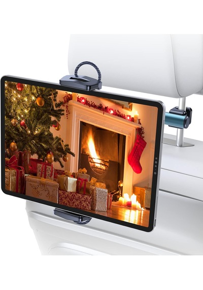 Araç Kafalık Tablet Montaj Tutacağı, Çocuk Yangın Tableti Tutacağı Arka Koltuk, Gooseneck Tasarım Araba İçin İpad Tutacağı, İpad Pro/air Mini/telefon/fire Hd 7 8 10/anahtar 4.7-12.9 Cihaz İle Uyumlu