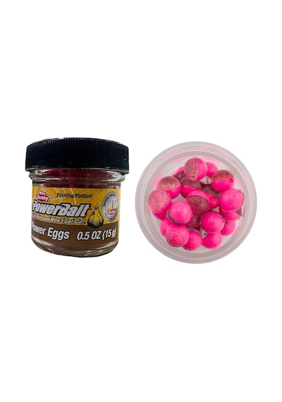Berkley Powerbait Power Eggs Garlic Clear Green Purple Pink