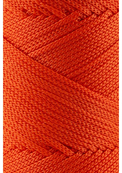 Sensy 2 Mm - 200 Gr Polyester Makrome Ipi Portakal 230 M Polyester Makrome Ip Supla Ip Ve Çanta Ipliği