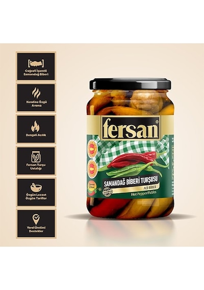 Samandağ Biber Turşusu - Fersan 720 Cc