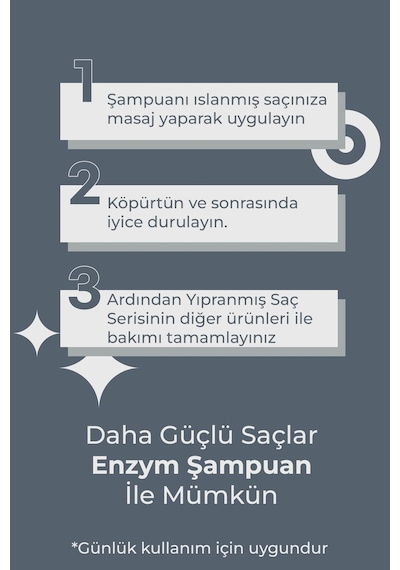 Enzym Cosmetıcs Hassas Saç Derisi Ve Kepekli Saçlara Özel Kepek Önleyici Şampuanı 400 Ml